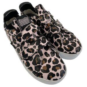 Goats Leopard Print Platform Sneakers Womens US 8 Fabric canvas Upper